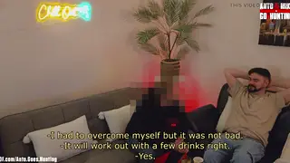 Curious European Plumber Tastes First Cock and Swallows