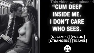 Curvy Tourist Takes a Stranger Deep on a Moving Train