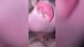 Hairy Bear Feeds Thick Cock to Kneeling POV Partner
