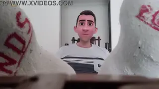 Mature Daddy Dominates Tiny Stepson in Giant Roleplay Cosplay
