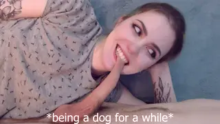 Playful Handjob Turns Soft Cock Into Silly Fun