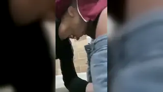 Vintage Asian Couple Enjoys Holiday Blowjob