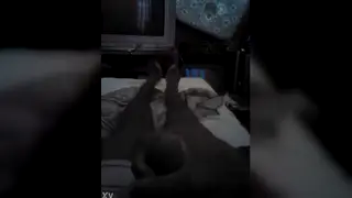 Black Man Strokes Hard Cock to Intense Handjob Finish