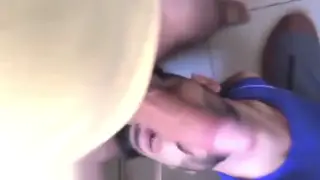 Latino Student Services Big Cock at Desk in Classroom