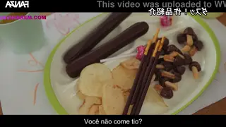 Japanese MILF Shares Teen Lover in Threesome