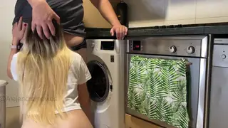 Blonde Teen Threesome with an Older Neighbor