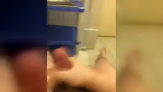 Solo Guy Strokes to a Powerful Cumshot Finish