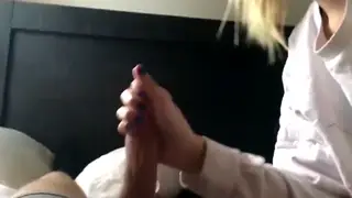Busty Partner Takes a Deep Blowjob in POV