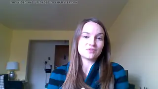 Petite Brunette Student Tempts Teacher at Desk
