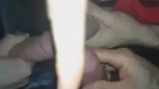 Amateur Friends Share Handjob Session Together