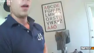 Student Gets Anal Gape From Muscular Partner
