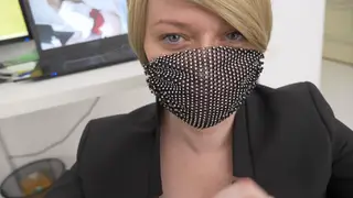 Secretary Gives Boss Titjob and Blowjob at Desk