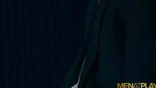 Muscular Office Threesome Ends with Anal for the Executive
