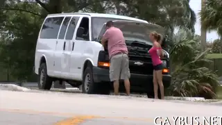 Rough Blowjob Session Ends with a Messy Cumshot