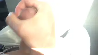 Guy Masturbates Discreetly on Public Bus