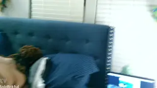 BBW Lesbians Share a Deep POV Blowjob