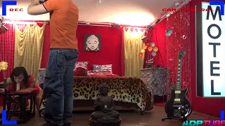 Curvy Latina Tries Sex Chair and Takes Deep Missionary