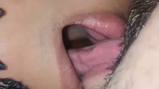 Latina Girlfriend Drinks Piss and Swallows Cum
