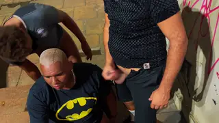 Outdoor Bareback Session Turns Into Public Fisting