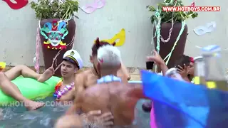 Latino Orgy Explodes with Double Penetration and POV Action