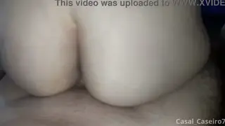 Curvy Latina Wife in Leggings Enjoys Creampie Finish