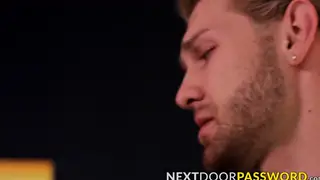 Tattooed Stud Gets Morning Blowjob and Rimming