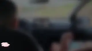 BBW Wife Services Driver In Car While Husband Watches Nearby