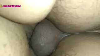 Husband Watches BBW Wife Get Doggy From Bull