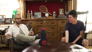 Stepdad Shows Stepson Gay Magazines Then Fucks