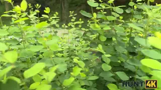 Busty Babe Cheats on Husband with Stranger Outdoors