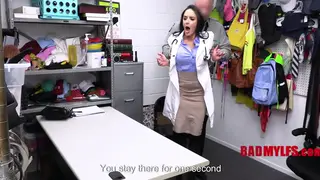 Curvy MILF Takes Rough Doggystyle in Uniform Roleplay