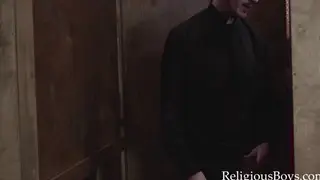 Twink Confesses Sins Before Bareback Spanking