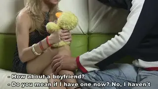 Curvy Blonde Virgin Loses Innocence in Hairy First Time
