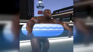 Muscular Man Reaches a Powerful Climax on His Day Off