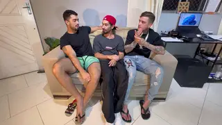 Tattooed Latino Twink Delivers Deep POV Blowjob