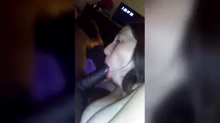 Voluptuous Teen Gives Sloppy BBC Blowjob and Handjob