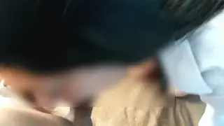 Curvy Latina Gives a Blowjob During a Zoom Call
