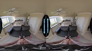 Flexible Coed Delivers an Inverted Blowjob in VR