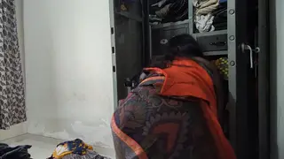 Indian Bhabhi Serves Blowjob Then Takes Creampie Doggystyle