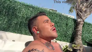 Latino Twink Gets Dominated by His Roommate in the Bathroom