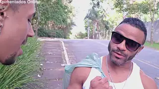 Latino Hookup Turns Raw Interracial Blowjob