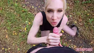 Blonde MILF Takes a Golden Shower Then Gets Fucked Outdoors