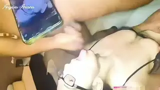 Petite MILF Takes Two Cocks in Anal Gangbang