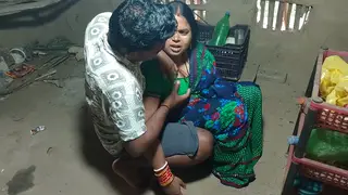 Indian Neighbour Joins Lesbian Lovers for Oral Play