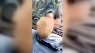 Amateur Pair Gets Caught Up on a Moving Bus
