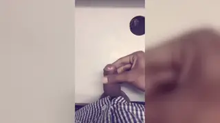 Indian Guy Strokes Out a Handjob Release