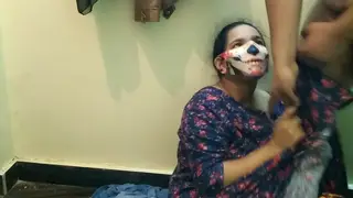 Indian Office MILF Drains Employee With Deepthroat and Doggystyle