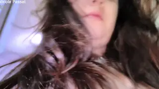 Voluptuous Latina Gives a Sloppy POV Blowjob