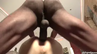 Twink Endures Bareback Gangbang With Double Penetration