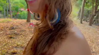 Blonde Latina Takes Anal Outdoors in Tent